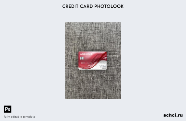 цифровая загрузка Черногория Addiko Bank Visa Classic Card, фотоизображение, пер